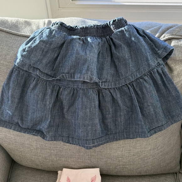 Bundle of skirts- Floral & Denim Kids Skorts - Picture 10 of 12